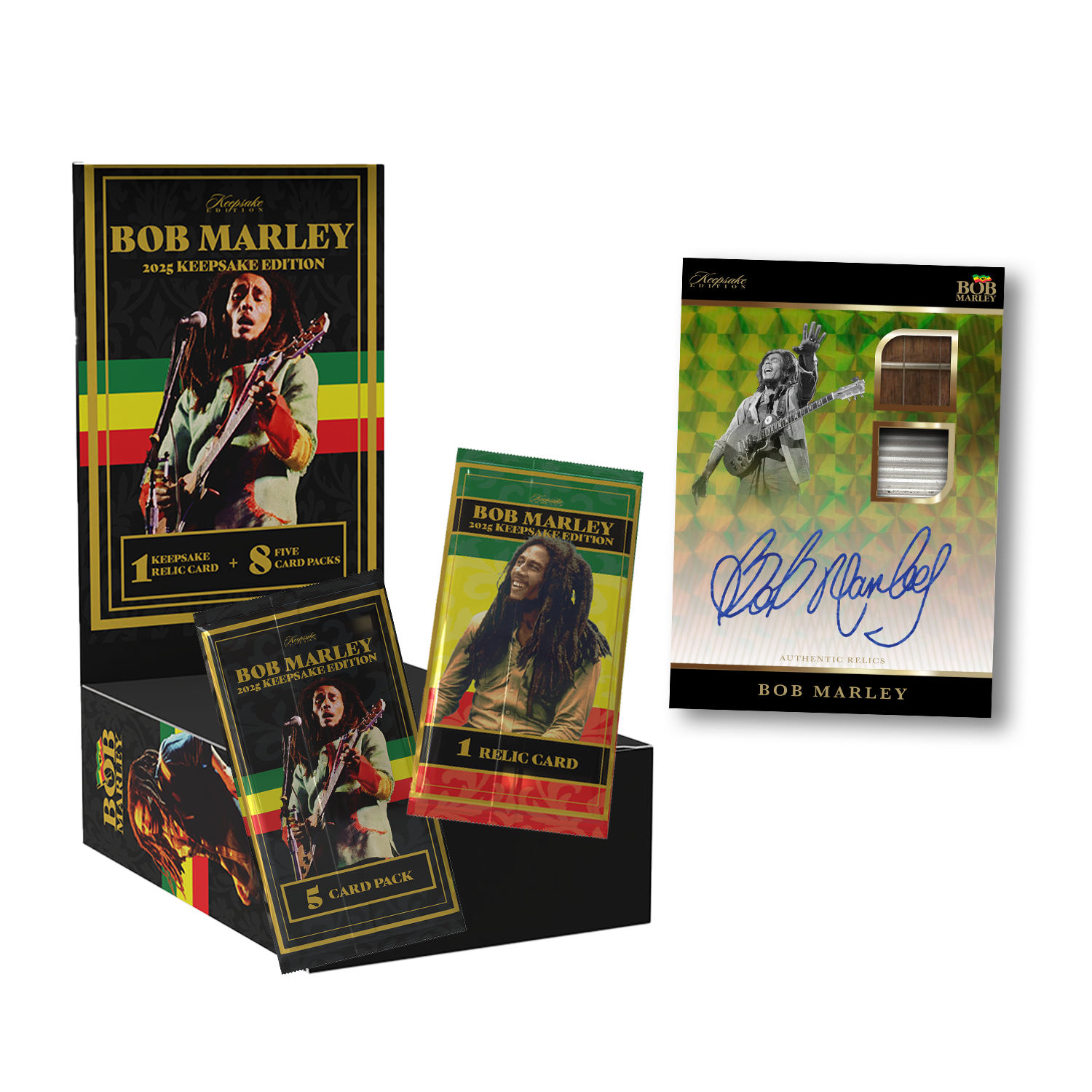 Bob Marley Keepsake Premiere Hobby Edition Box – Keepsake Cards