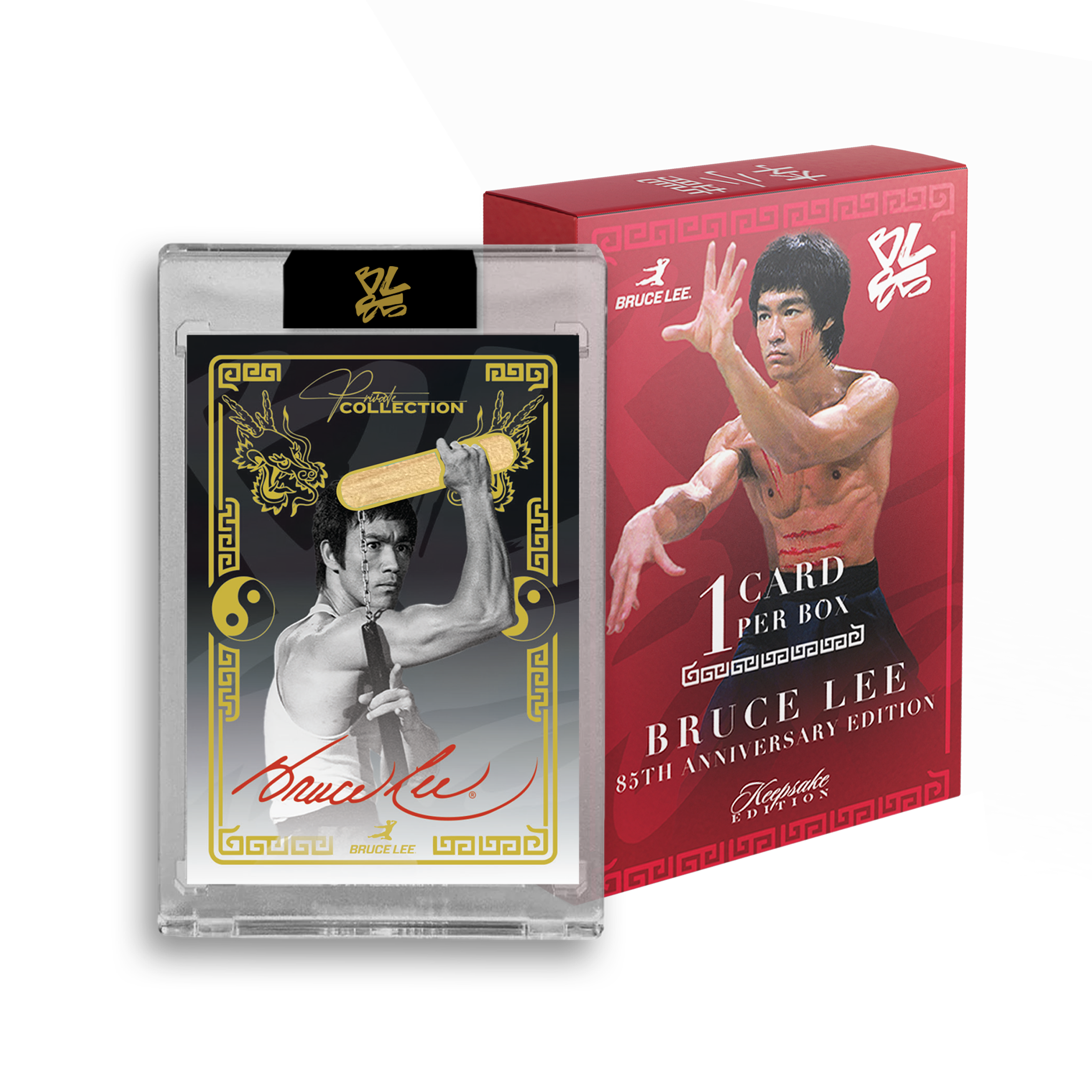 Bruce Lee 85th Anniversary Keepsake Private Collection Nunchucks Edition Box Bruce Lee 85th Anniversary Keepsake Private Collection Nunchucks Edition Box