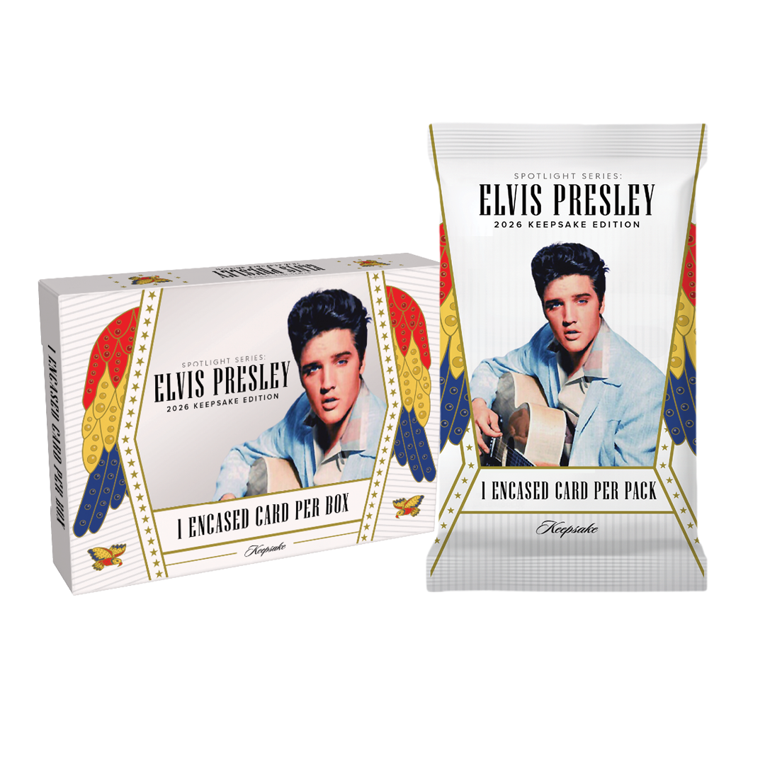 希少美品　Fender Elvis Presley Kingman ケース付き Elvis Presley Keepsake Spotlight Series Box – Keepsake Cards