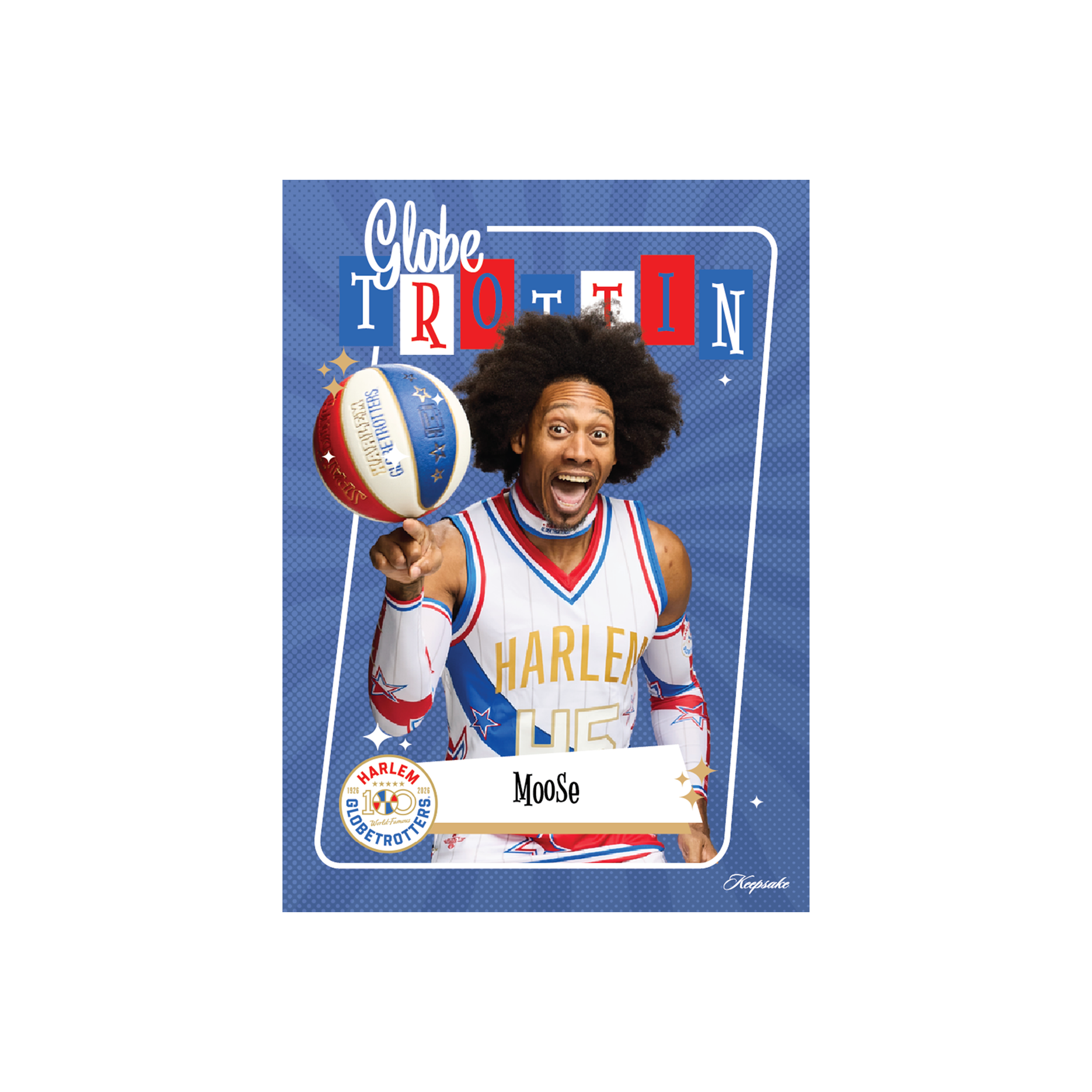 2026 Harlem Globetrotters 100th Anniversary Keepsake Premiere