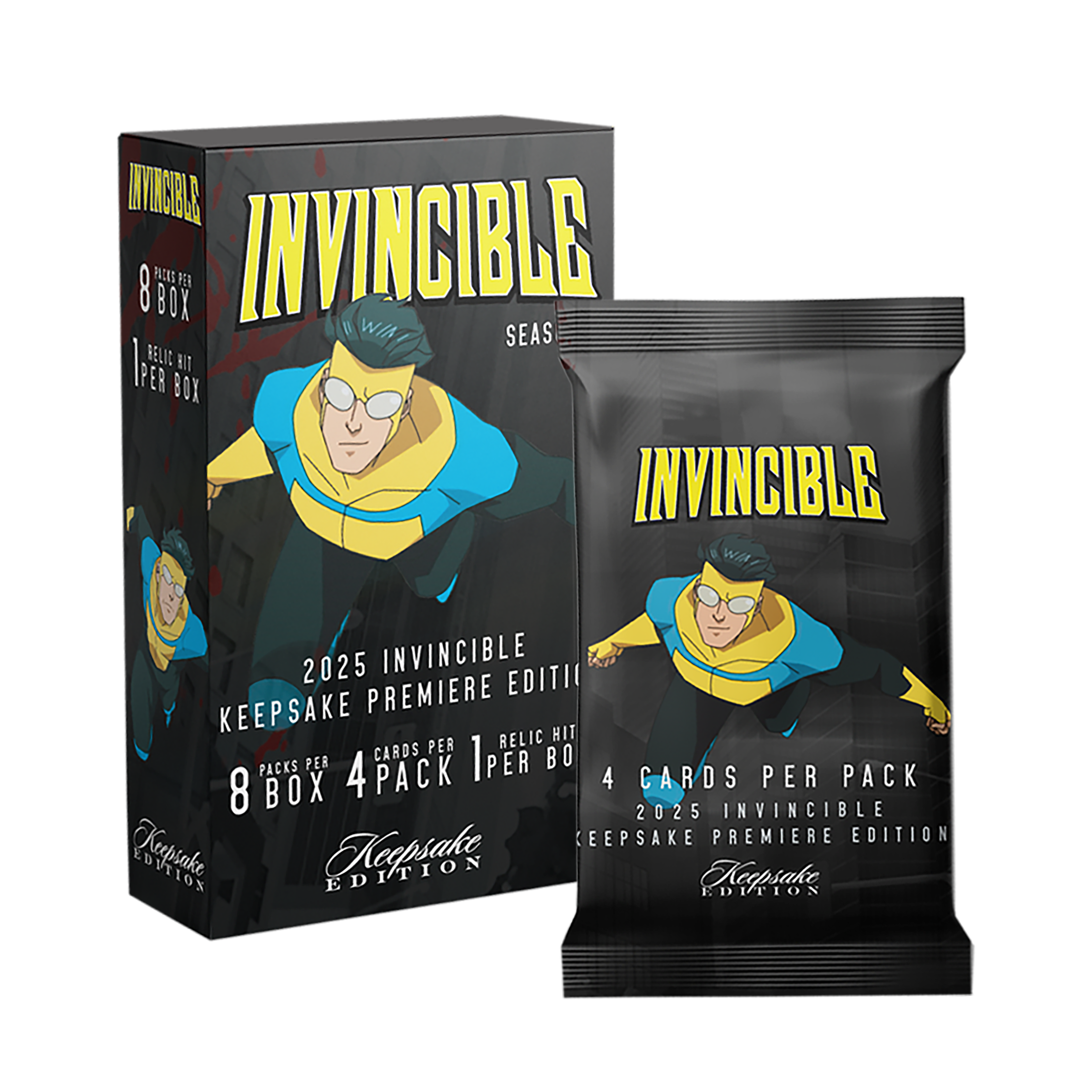 Invincible Season 1 Keepsake Premiere Blaster 20 Box Case