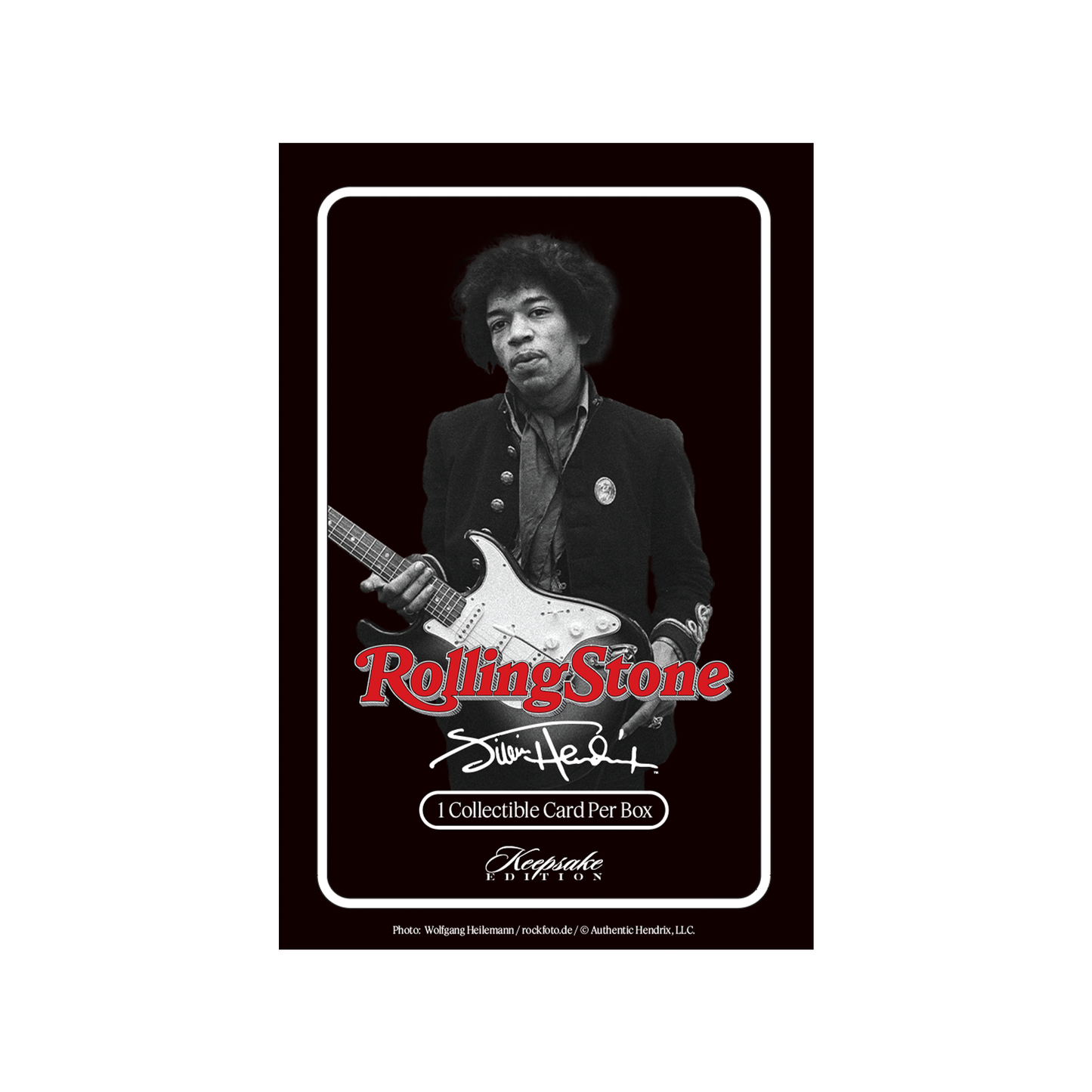 2025 Rolling Stone Jimi Hendrix™ Keepsake Premiere Edition Box 2025 Rolling Stone Jimi Hendrix™ Keepsake Premiere Edition Box