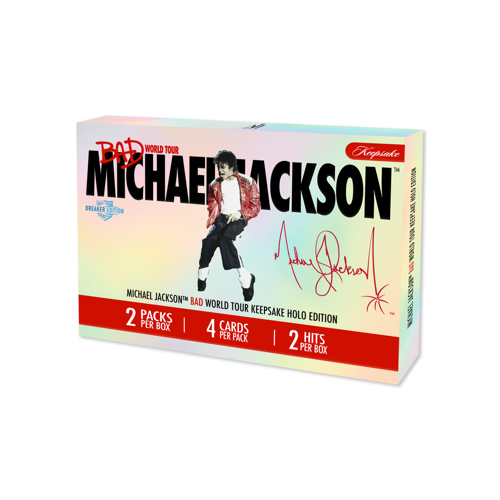 Michael Jackson Bad World Tour – Keepsake Cards