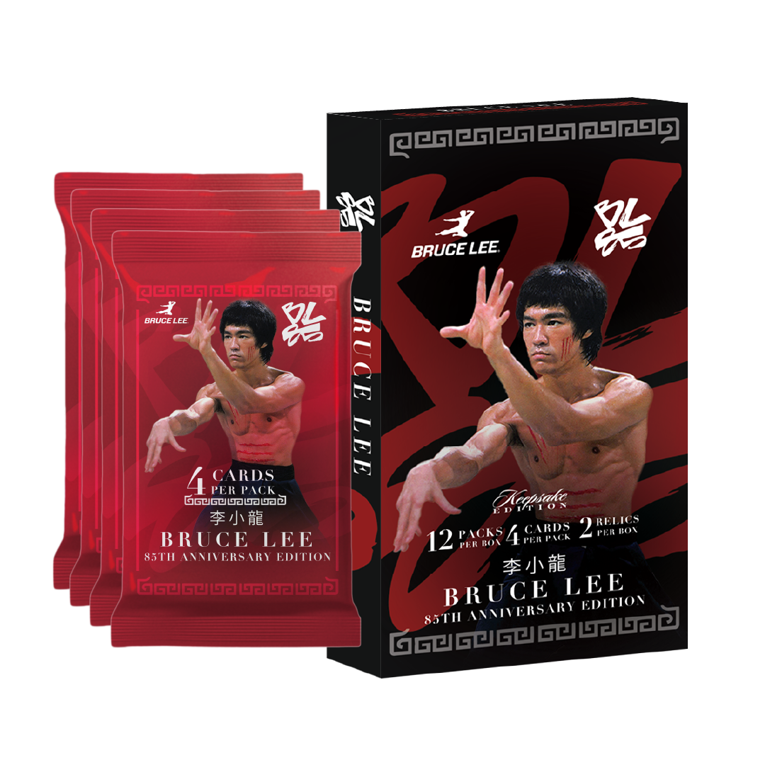 bruce lee card sleeves 85th Anniversary Premiere Keepsake Hobby Box Bandai TCG Color:Gold Featured Products - Trading