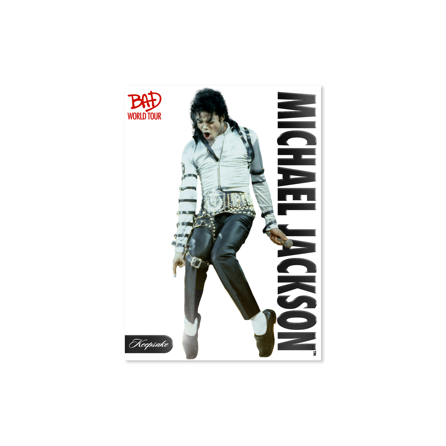 Michael Jackson Bad World Tour Keepsake Premiere Collection - Hobby Box