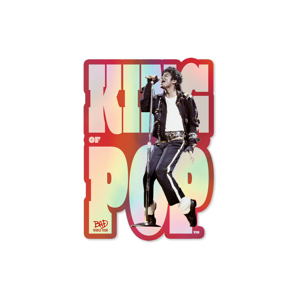 Michael Jackson Bad World Tour Keepsake Holo - Breaker Box Michael Jackson Bad World Tour Keepsake Holo - Breaker Box