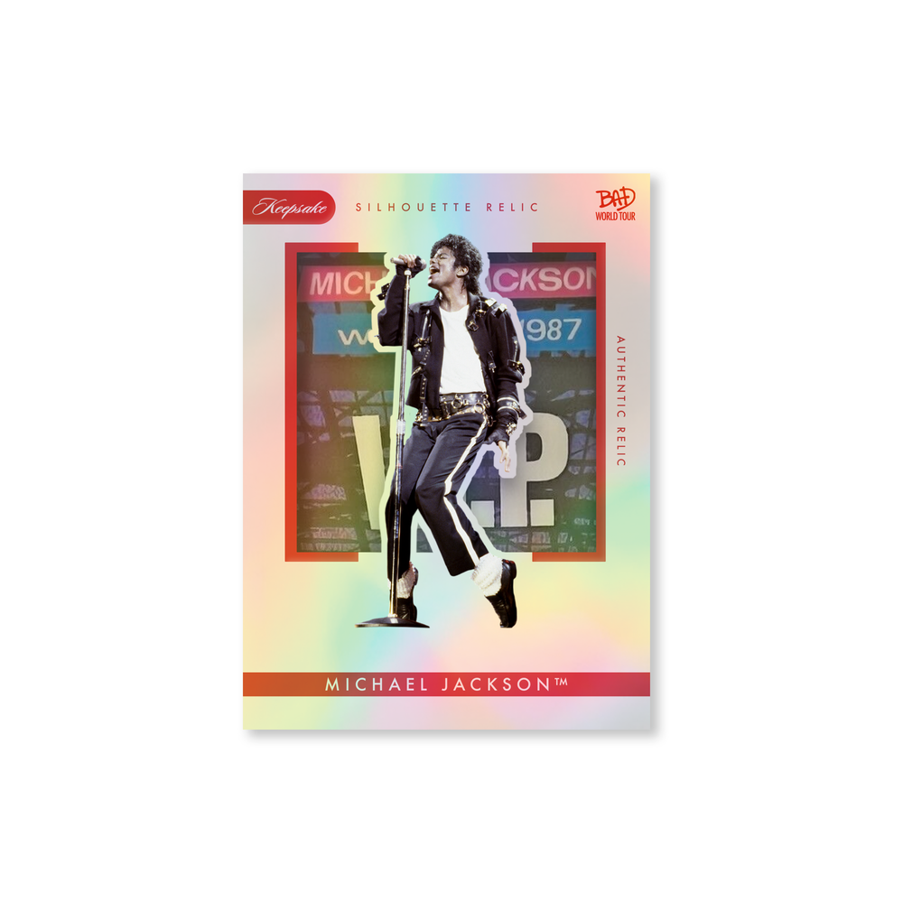 Michael Jackson Bad World Tour Keepsake Holo Breaker - 10 Box Case