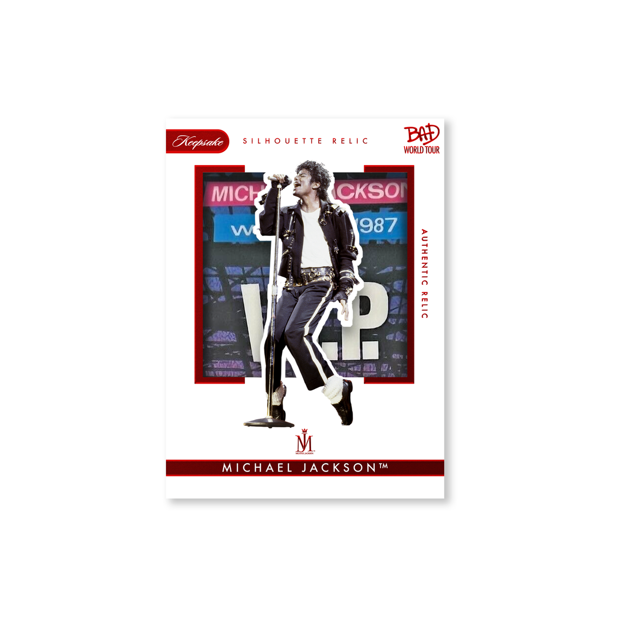 Michael Jackson Bad World Tour Keepsake Premiere Collection Michael Jackson Bad World Tour Keepsake Premiere Collection