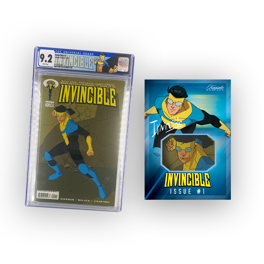 Invincible Graduation Card 2025 Invincible Season 1 Keepsake Premiere Hobby Edition Box β Keepsake ...