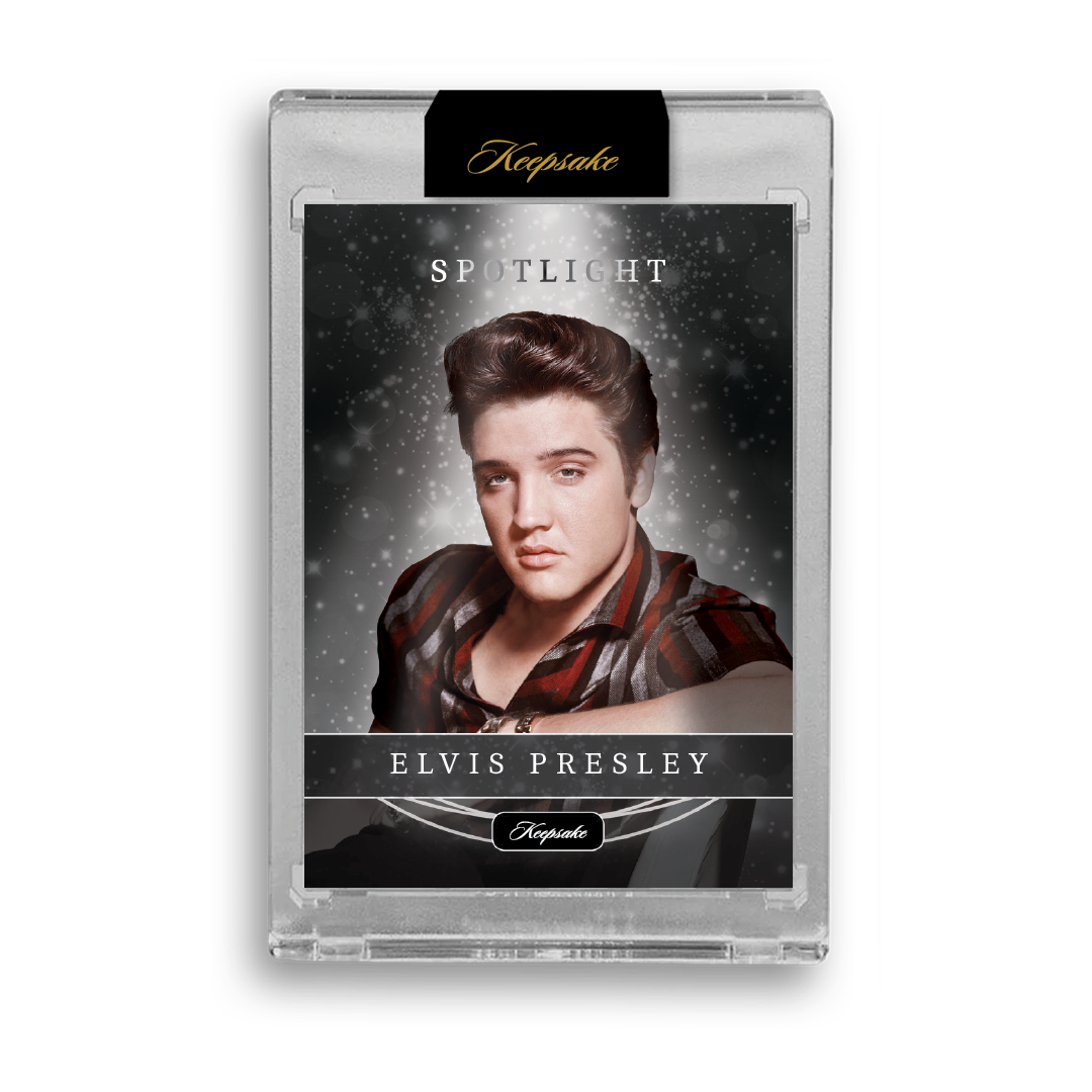 Elvis Presley Box Keepsake – - Series Spotlight Set Cards Lunch