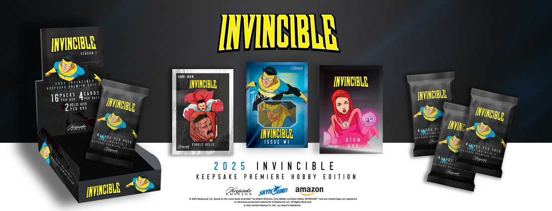 Invincible Display Card Invincible Comic Con – Keepsake Cards
