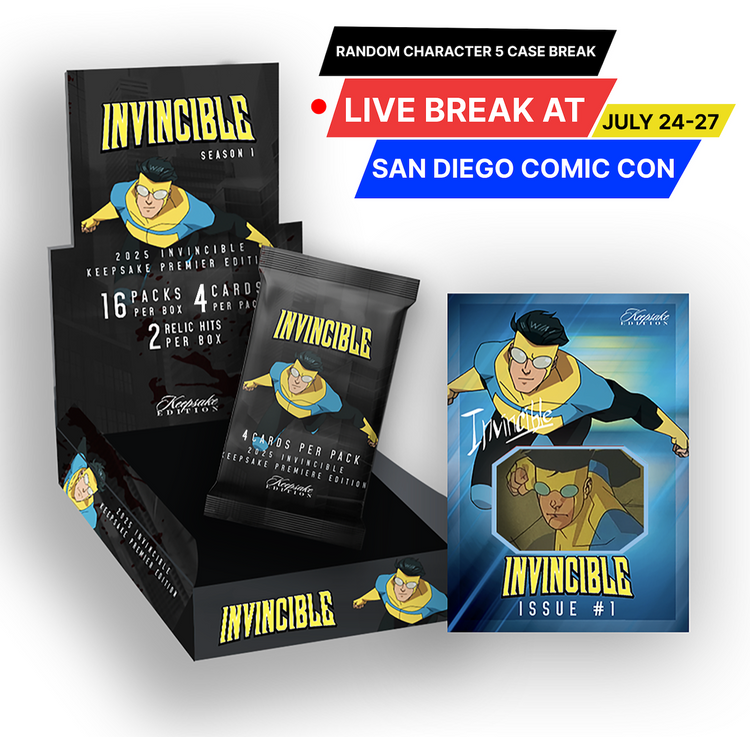 Invincable Cards Invincible Comic Con – Keepsake Cards