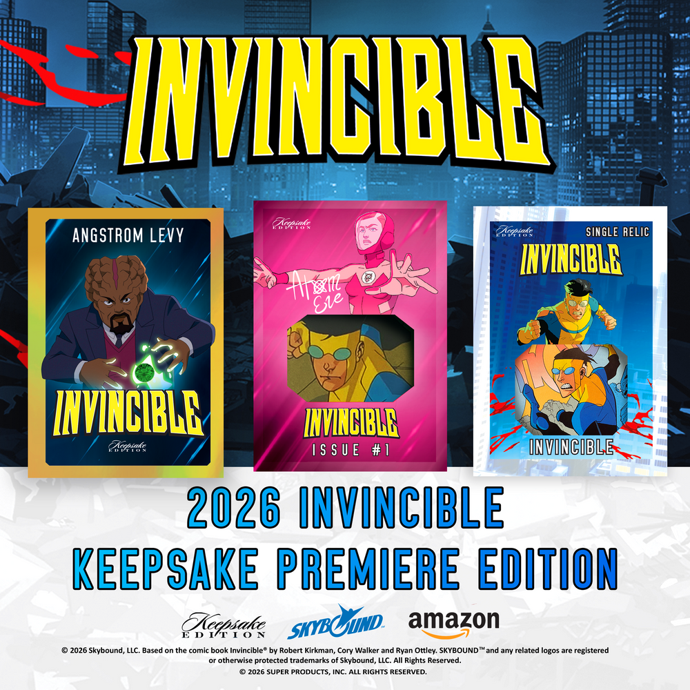 Invincible Graduation Card 2026 Invincible Season 2 Keepsake Premiere Breaker Edition Box ...