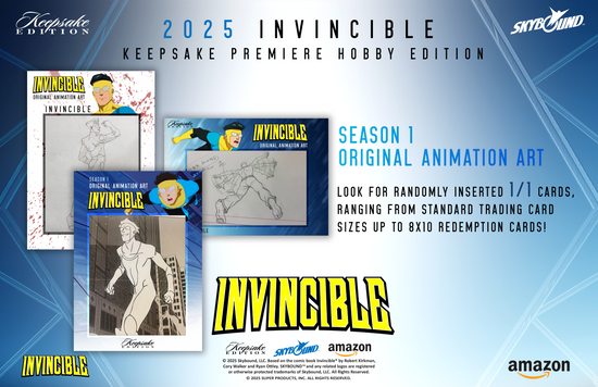 2025 Invincible Season 1 Keepsake Premiere Hobby Edition Box – Keepsake ...