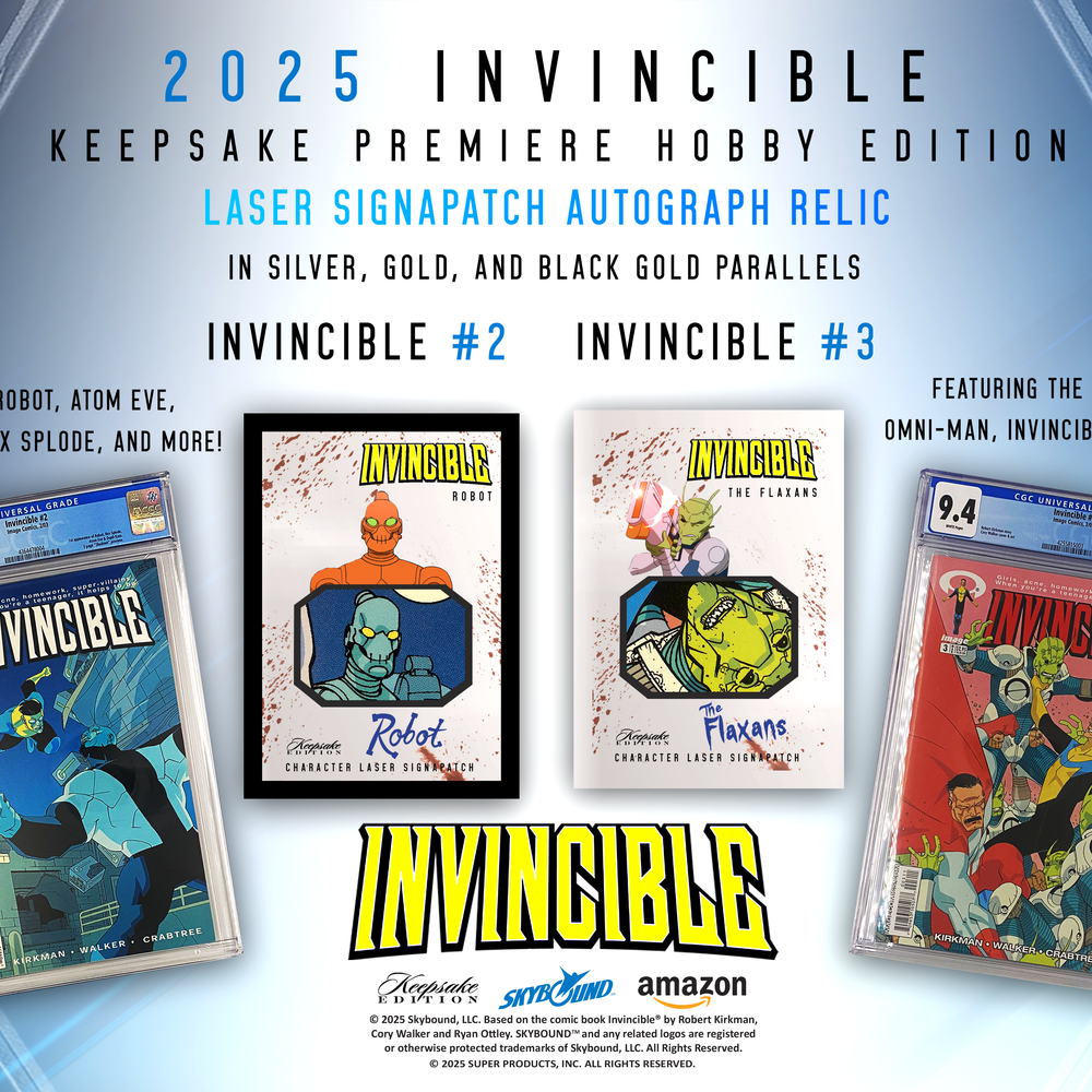 Invincible Fish Box 2025 Invincible Season 1 Keepsake Premiere Hobby Edition Box – Keepsake ...