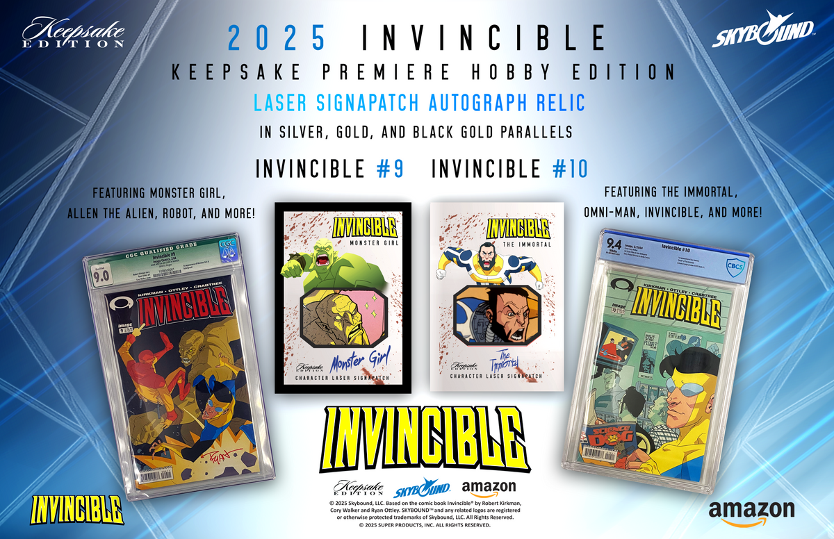 2025 Invincible Season 1 Keepsake Premiere Hobby Edition Box – Keepsake ...