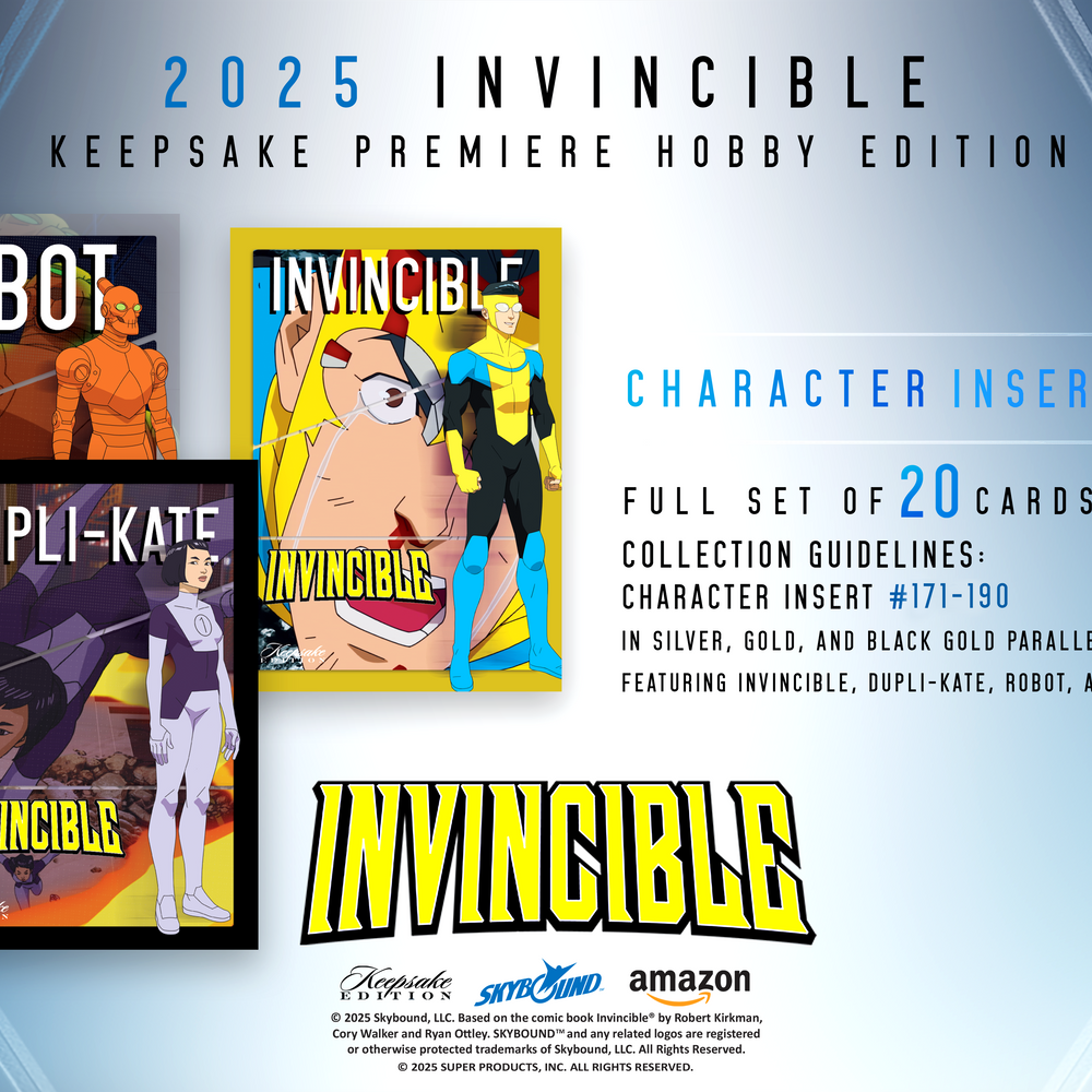 Invincable Cards 2025 Invincible Season 1 Keepsake Premiere Hobby Edition Box – Keepsake ...