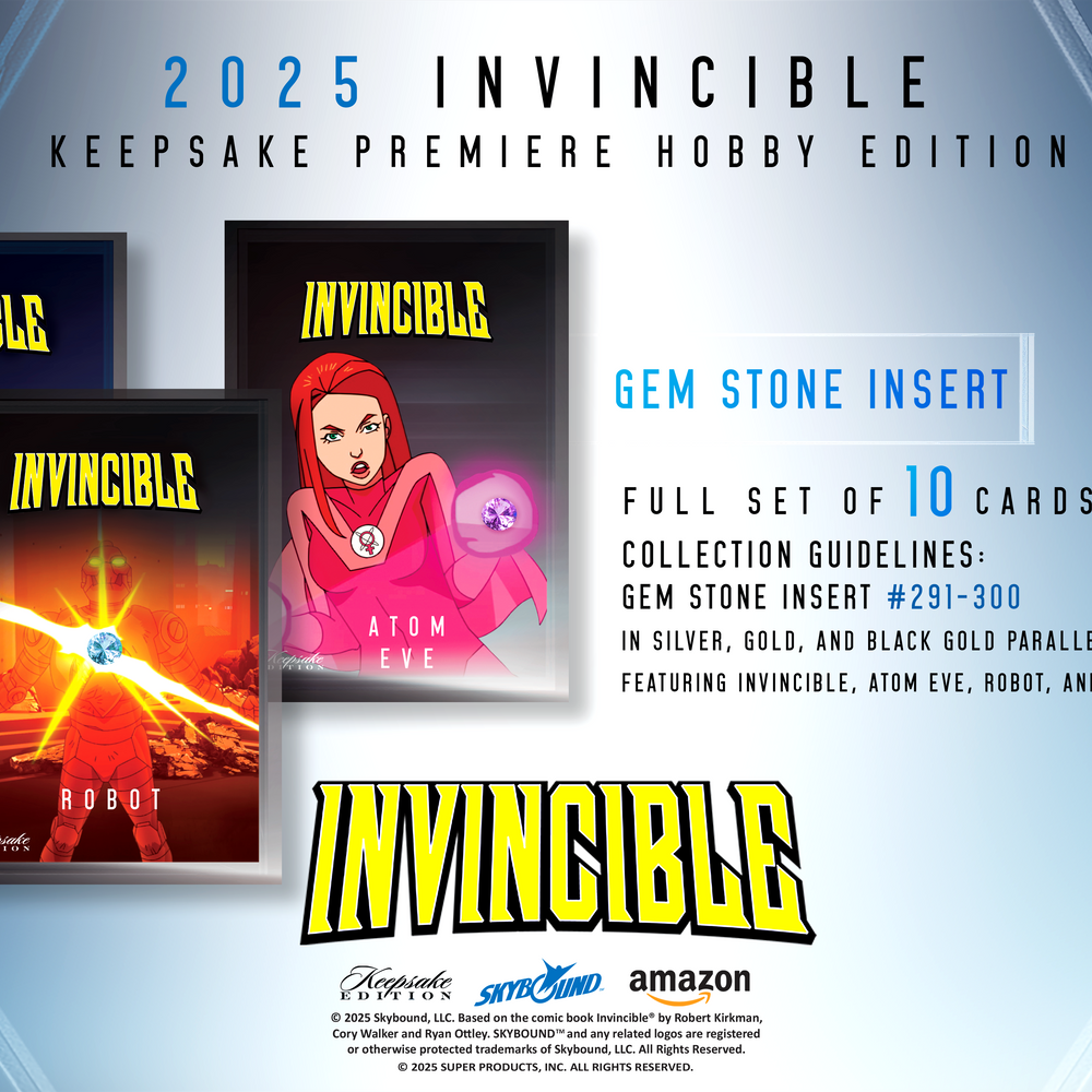 2025 Invincible Season 1 Keepsake Premiere Hobby Edition Box – Keepsake ...