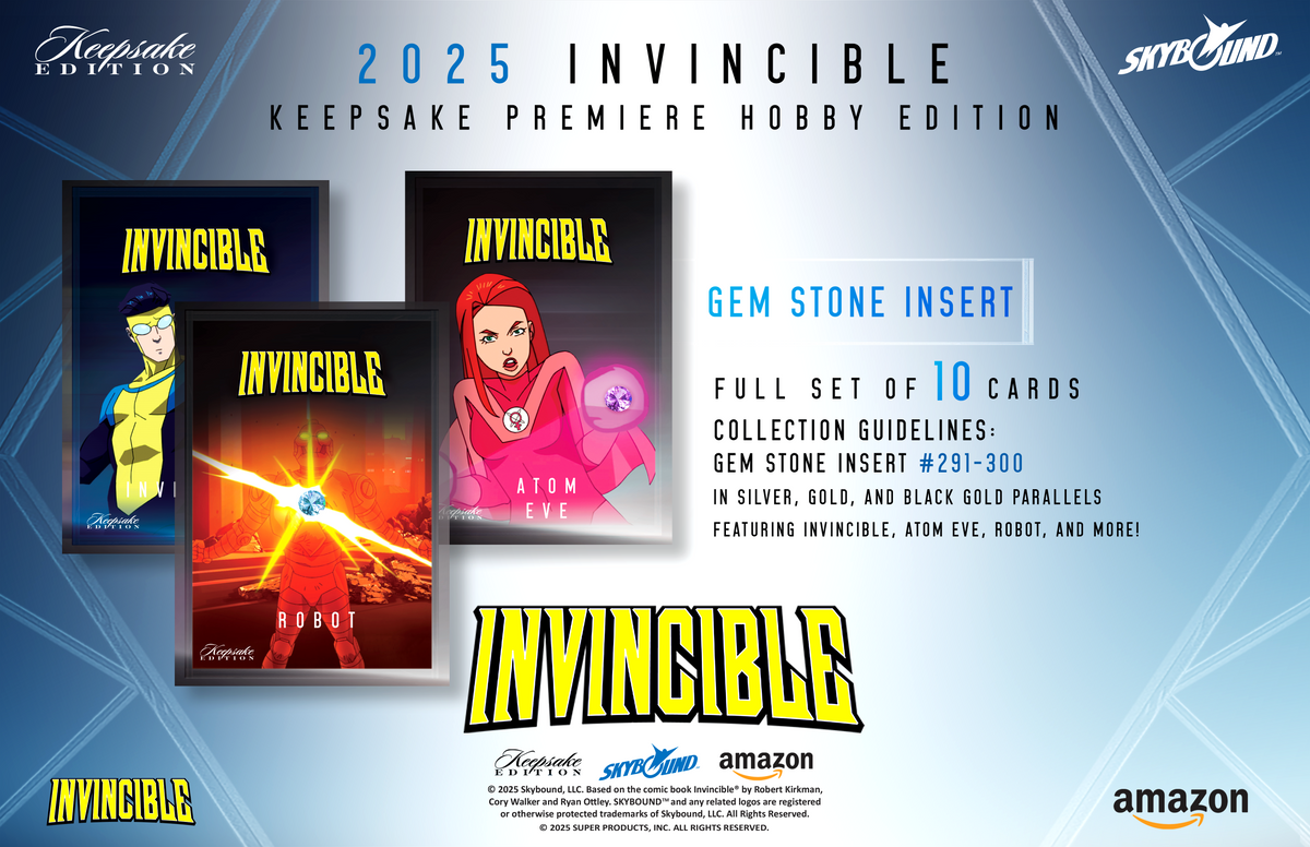 Invincible Graduation Card 2025 Invincible Season 1 Keepsake Premiere Hobby Edition Box β Keepsake ...