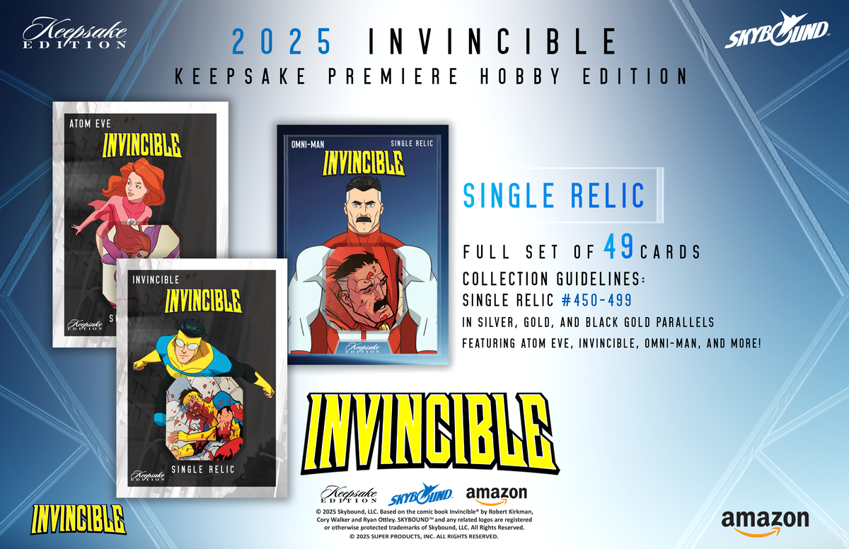 Invincible Box Set 2025 Invincible Season 1 Keepsake Premiere Hobby Edition Box – Keepsake ...
